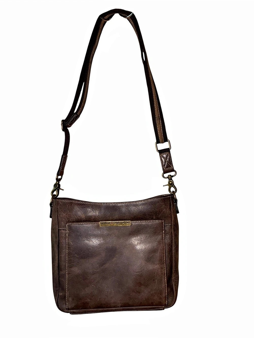 Gun Tote'n Mamas RFID Conceal/Carry Brown Crossbody Bag